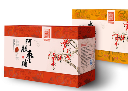 創藝享案例:阿膠食品包裝